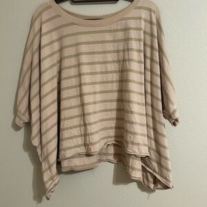 By Together Tan Striped Top